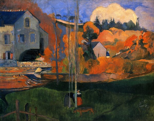 Поль Гоген пейзажи