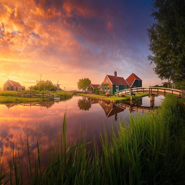 Красивая природа горы