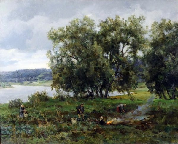 Порфирий Крылов художник пейзажи