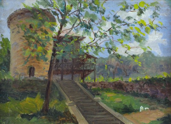 Порфирий Крылов пейзажи