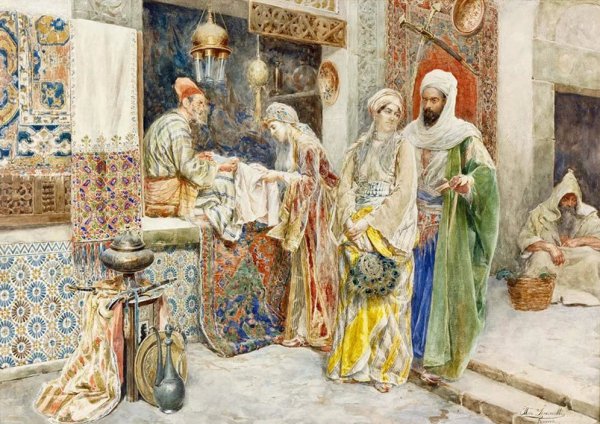 Итальянский художник Amadeo Simonetti (1874-1922)