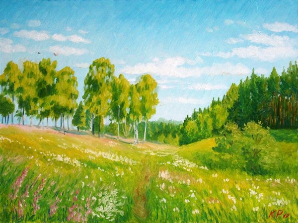 Картина простор Гречкин