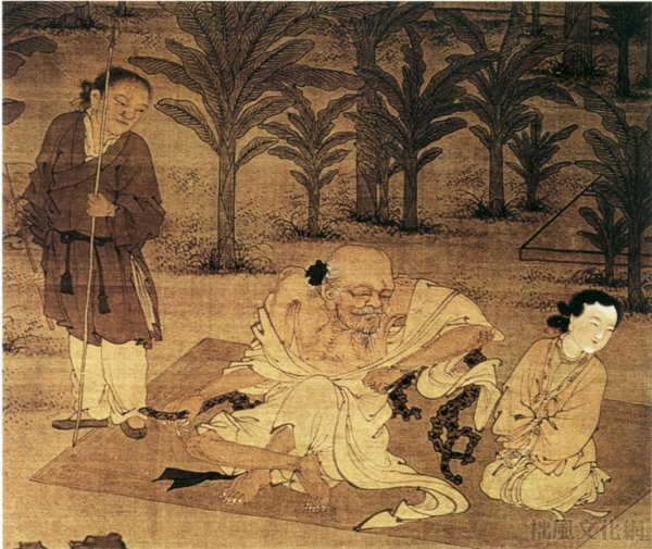 Картина Хань Хуан сад ученых