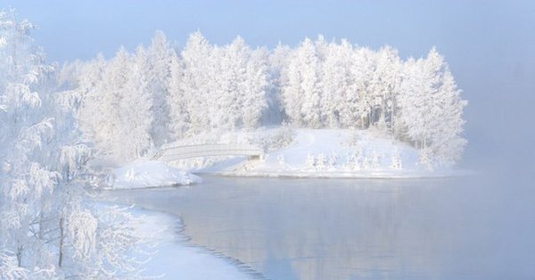 Белоснежная зима