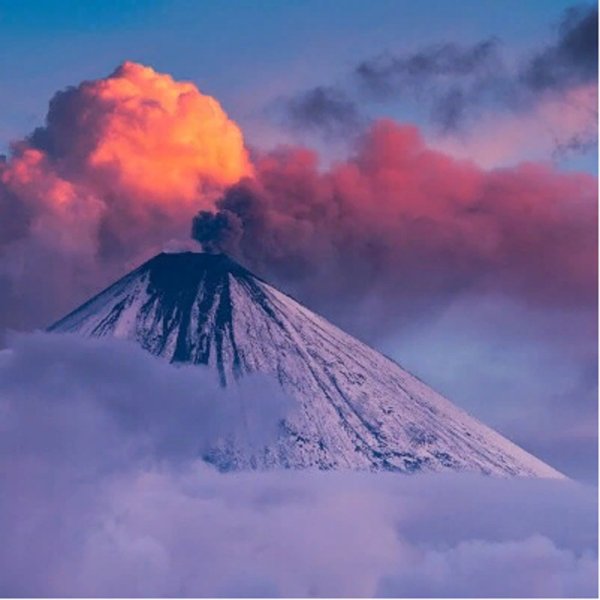 Камчатка вулкан Ключевская сопка