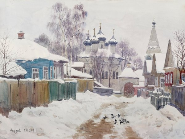 Художник Сергей Андрияка картины