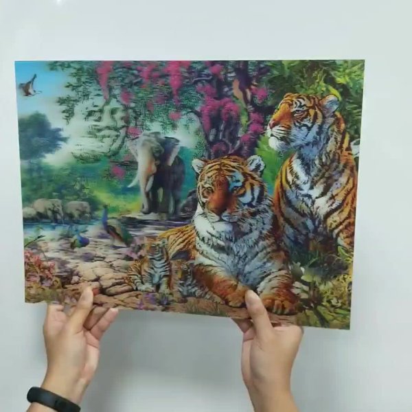 Объемные картины голографические