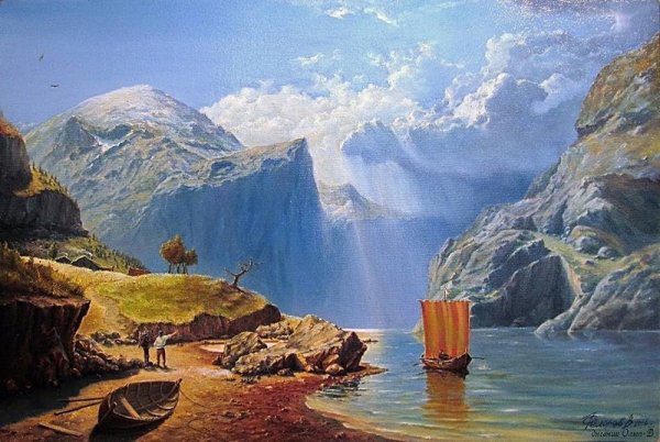 Фёдоров Михаил живопись горы