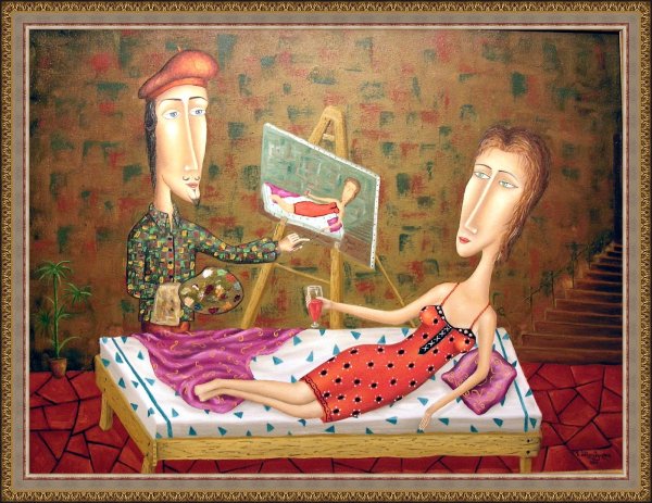 Грузинские художники примитивисты картины