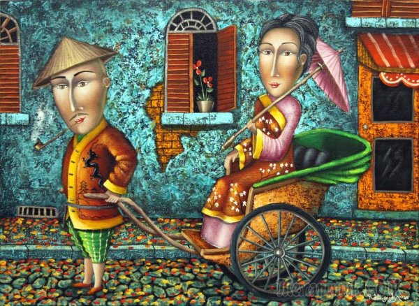 Грузинский художник Зураб Мартиашвили