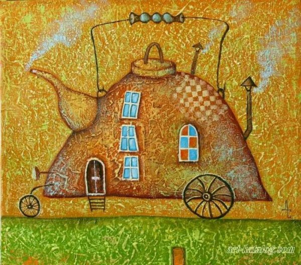 Сулимов Александр художник. Чайники