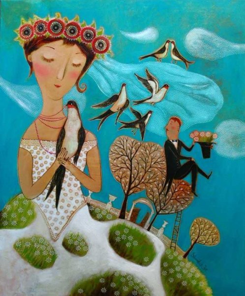 Живопись Анны Силивончик Весна