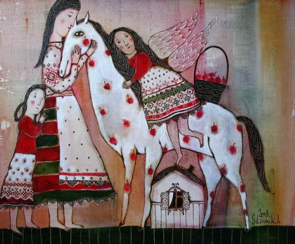 Наивное искусство Анна Силивончик