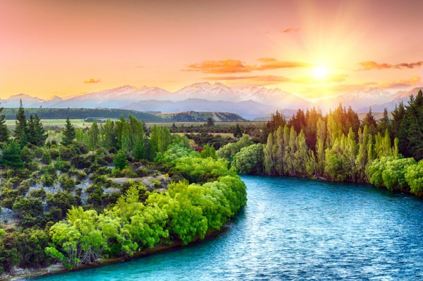 Река клута в новой Зеландии