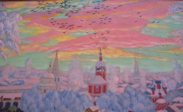 Борис Михайлович Кустодиев гуашь