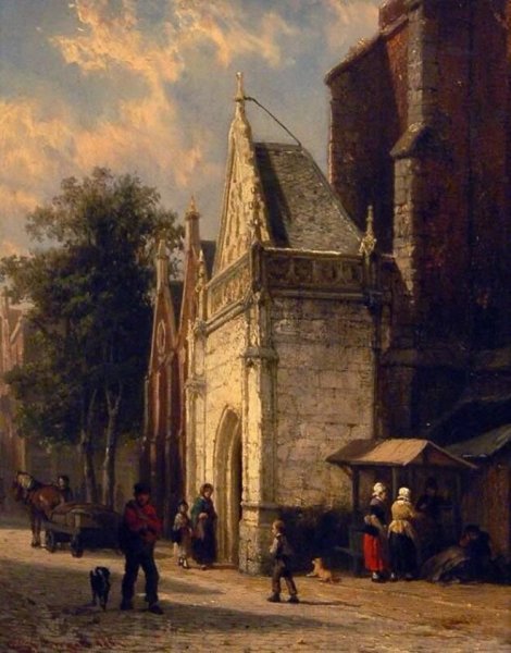 Ян Ван дер Хейден картины