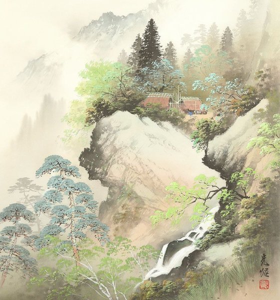 Японский художник Koukei Kojima