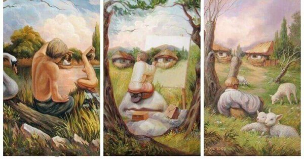 Мультяшный город