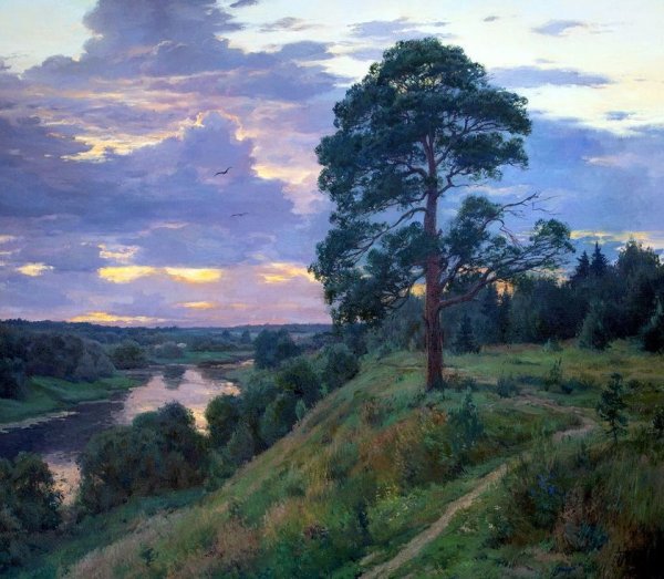 Пейзажи картины Станислав Брусилов