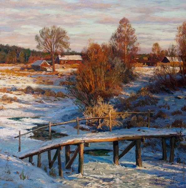 Картины маслом Станислав Брусилов