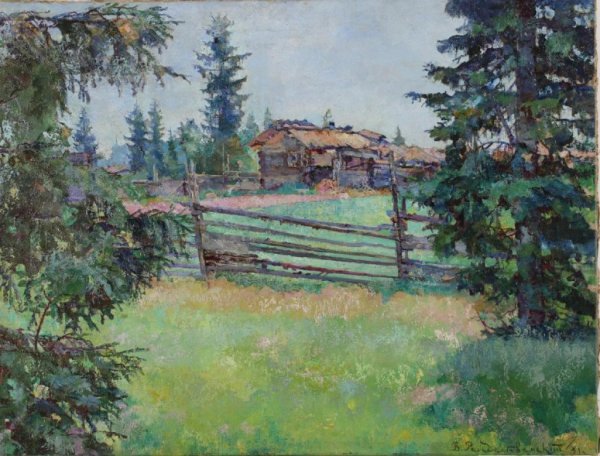 Василий Рождественский картины