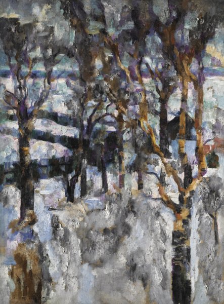 Василий Рождественский пейзаж