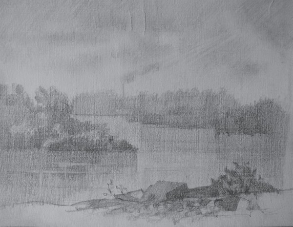 Световоздушная перспектива пленэр