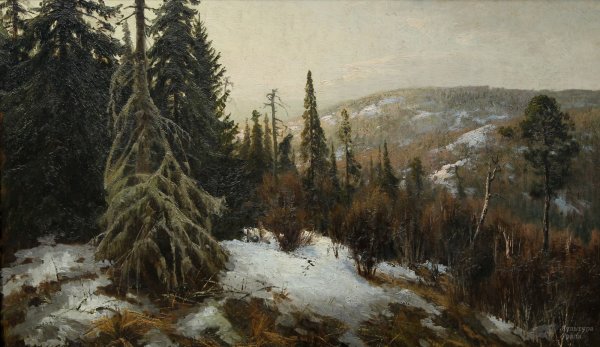 Аполлинарий Васнецов Тайга