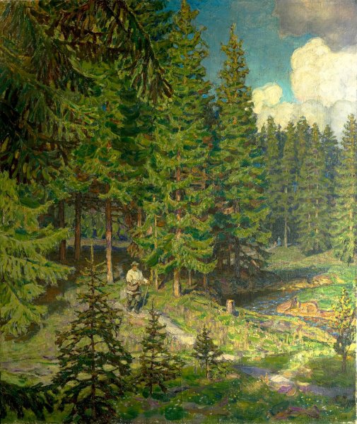 Аполлинарий Васнецов лес