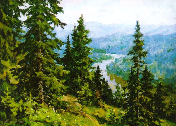 Аполлинарий Васнецов горы Урала