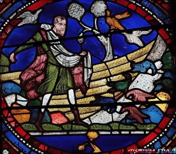 Витражи Кентерберийского собора в Великобритании