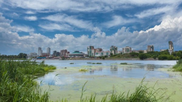 Пейзаж города Челябинска