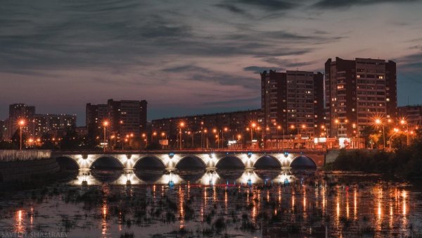 Пейзаж города Челябинска