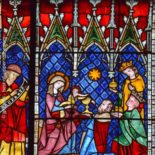 Медовый месяц короля Рене витражи