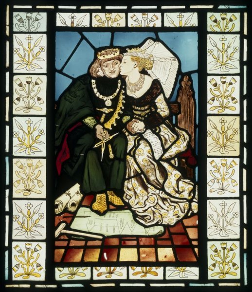 Готика Шартр витражи