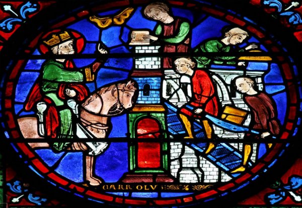 Кентерберийский собор витражи