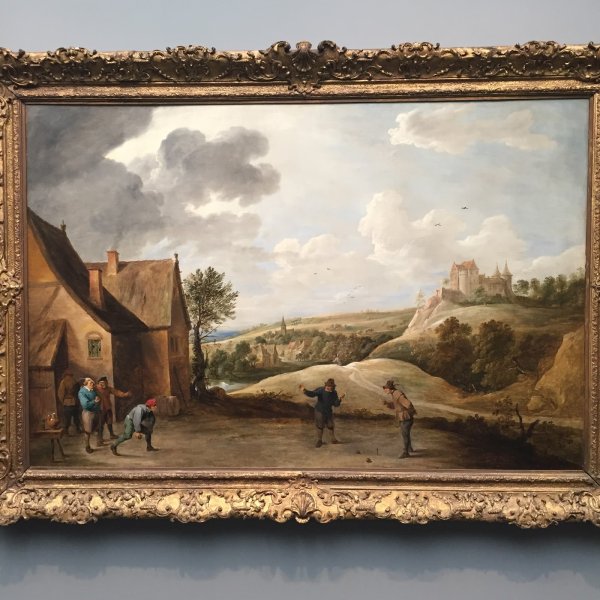 Давид Тенирс младший картина горный пейзаж