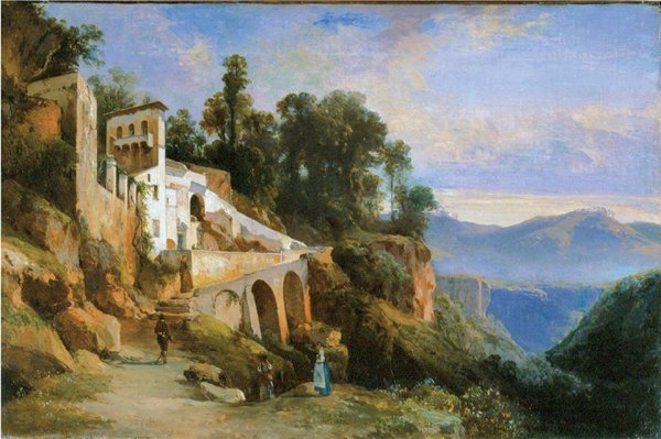 Пейзаж живопись художника Франческо Фоски