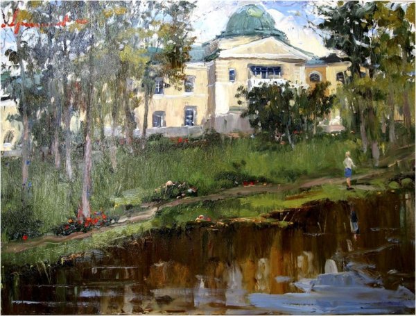 А Бенуа Пушкин в Москве