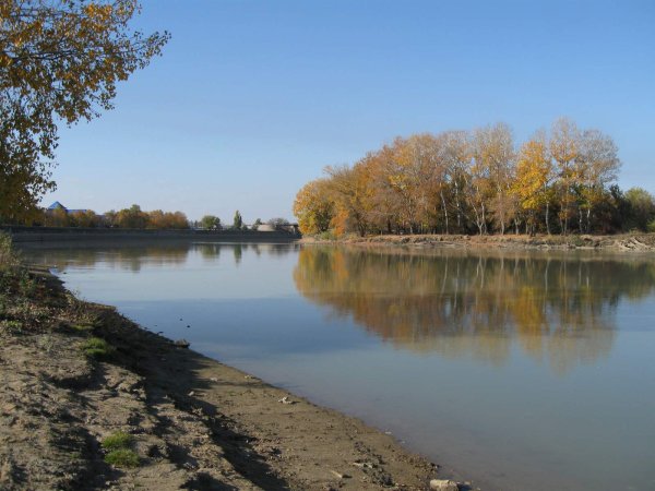 Река Кубань Славянск на Кубани