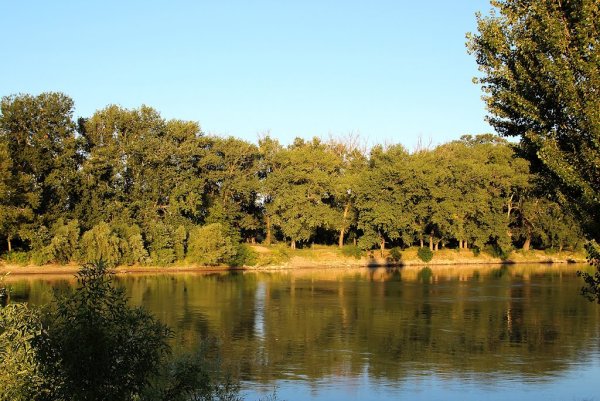 Река протока Славянск