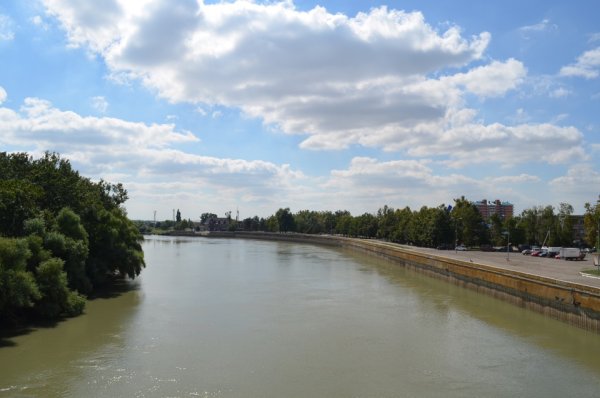 Река Кубань Славянск на Кубани