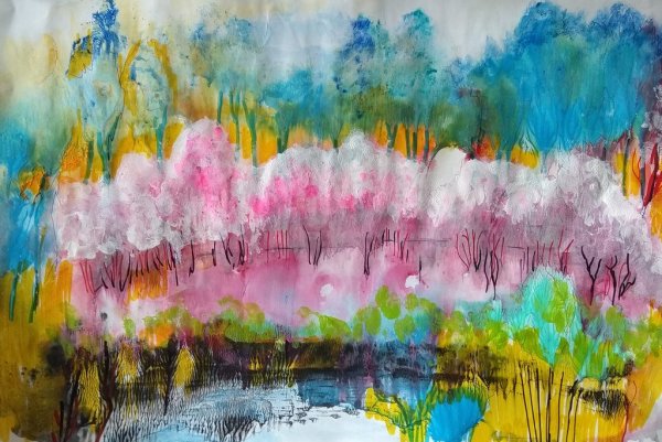 Антонис Салларт монотипия