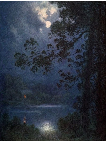 Рембрандт Лунная ночь