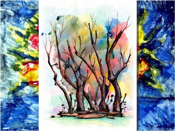 Арктические монотипии Олега Захарова