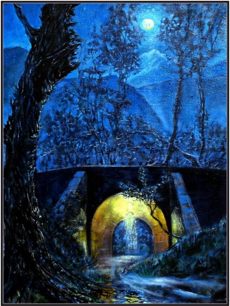 Бородин ночной пейзаж Ноктюрн