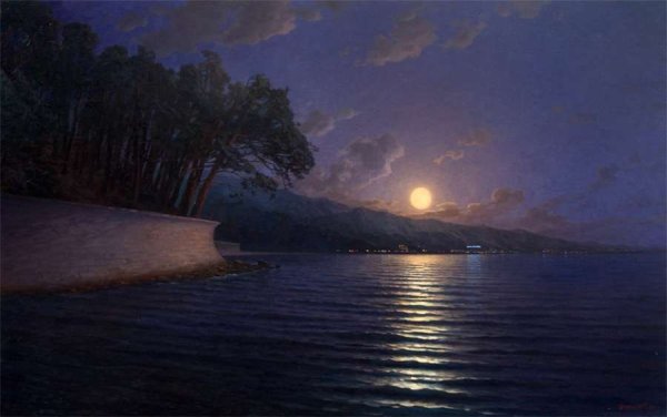 Лунная ночь Сергей Бровкин