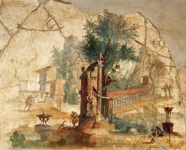 Помпейская фреска ПРИАП