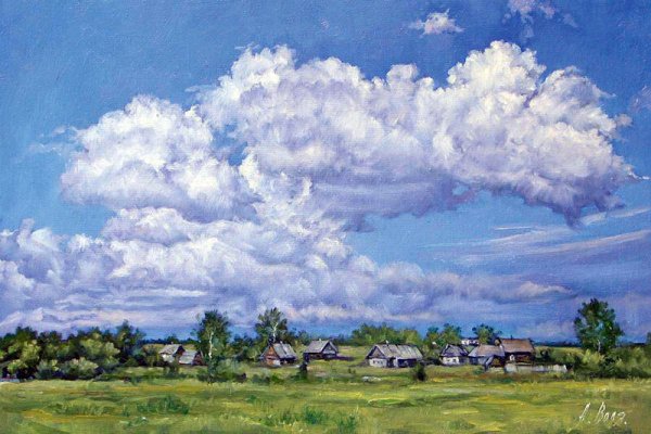 Небо живопись