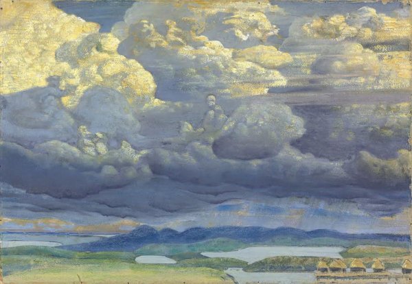 Рерих Небесный бой 1912